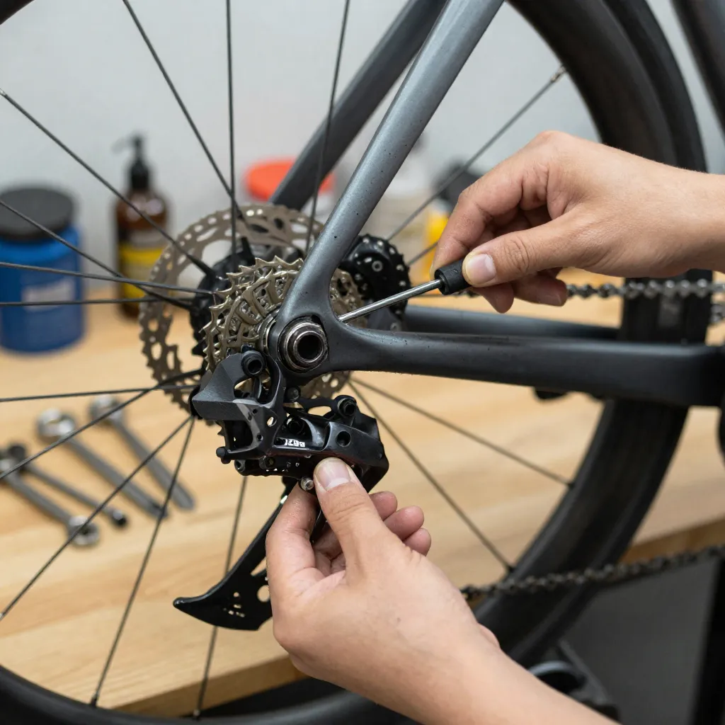 Natural setting bicycle photography